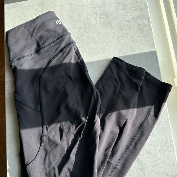 Black 36” lululemon leggings - Picture 1 of 9